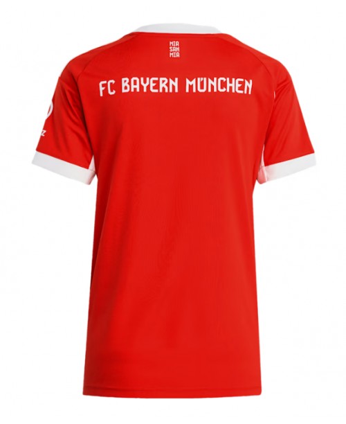 Günstige Bayern Munich Heimtrikot Damen 2025-26 Kurzarm Günstige Bayern Munich Heimtrikot Damen 2025-26 Kurzarm